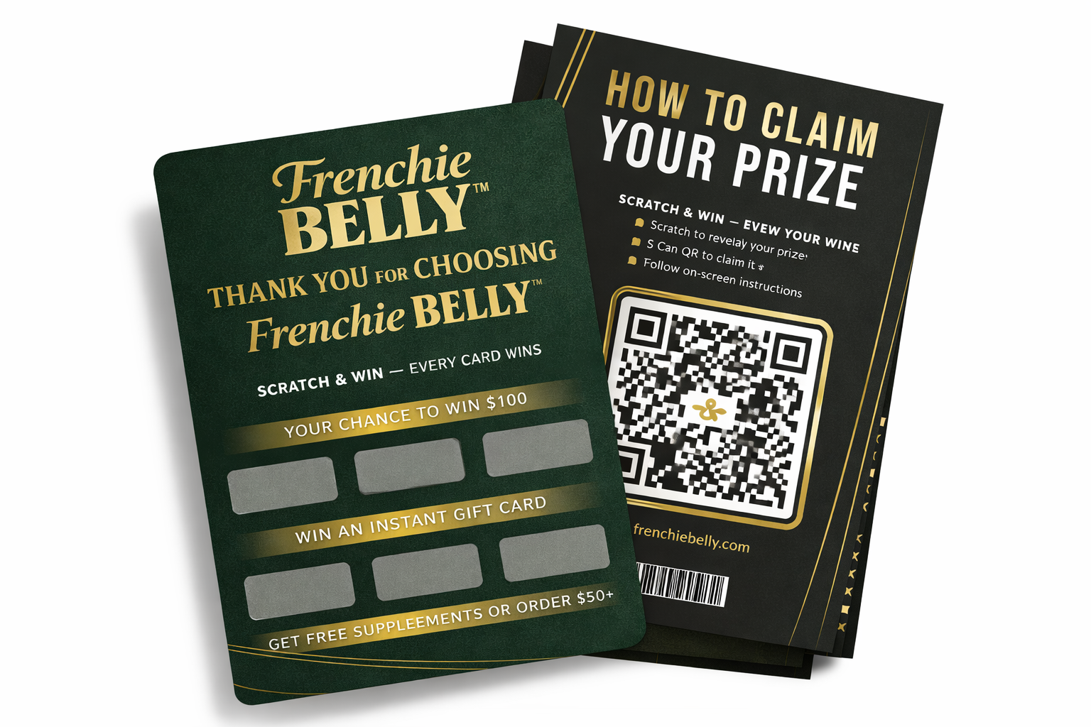 Scratch & Win Card